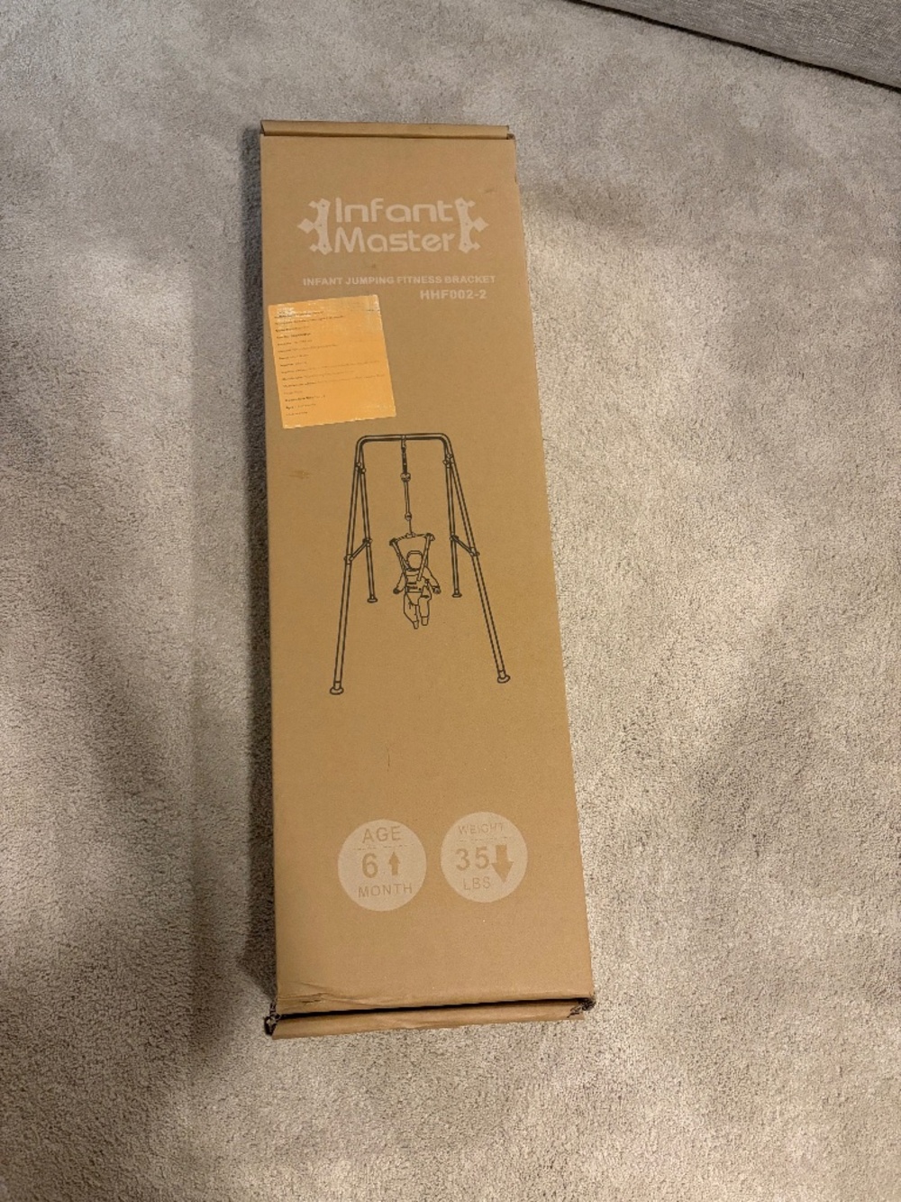Baby jumper with stand